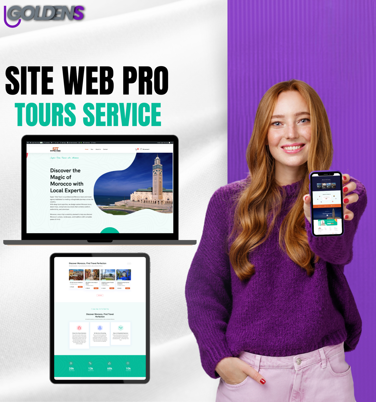 Projet digital agence SEO Maroc création site web Casablanca